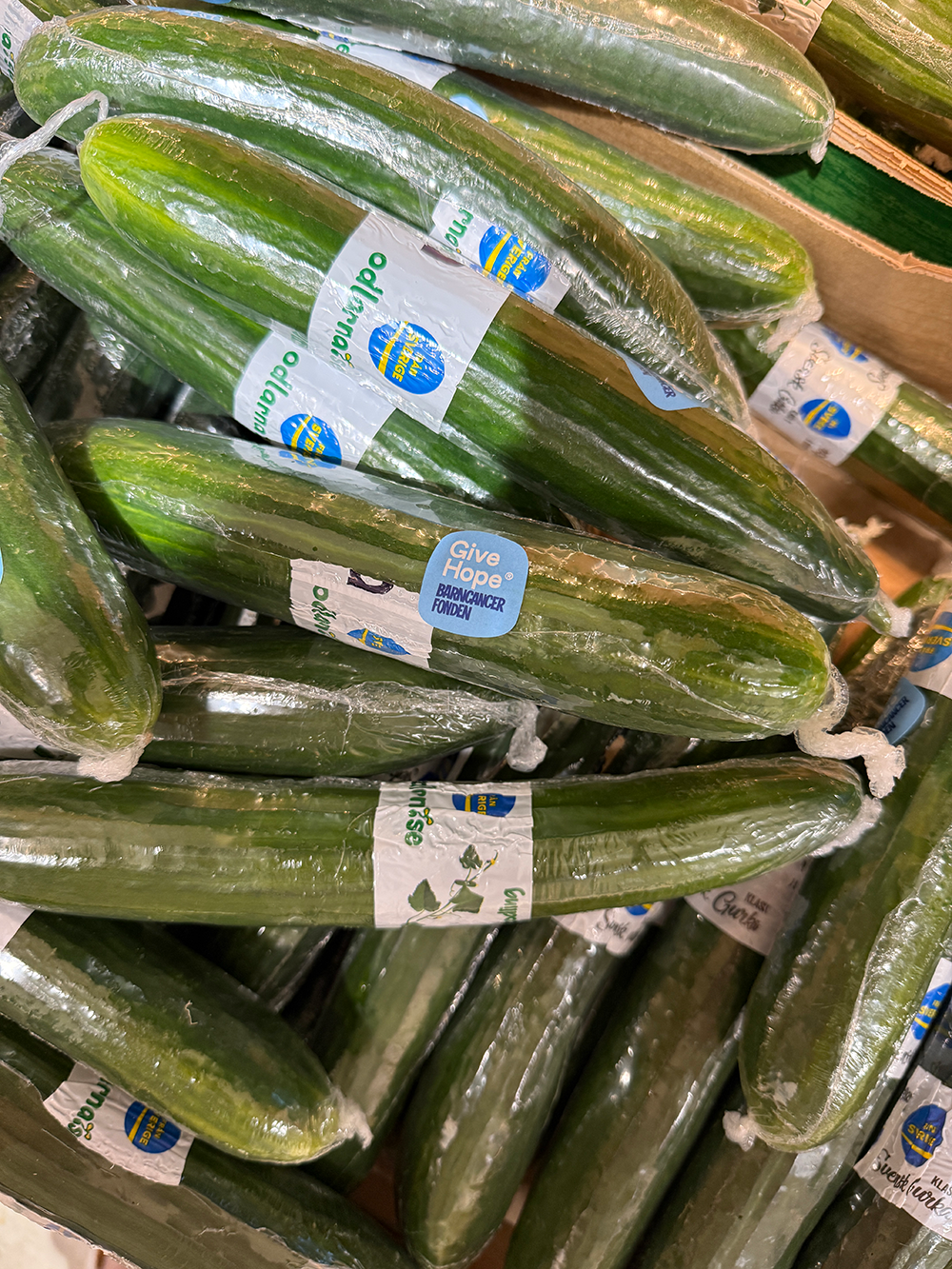 Gurkor hos Lidl